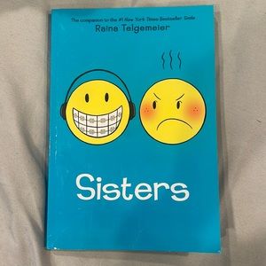 Sisters book by Rains Telgemeier. Basically brand new.